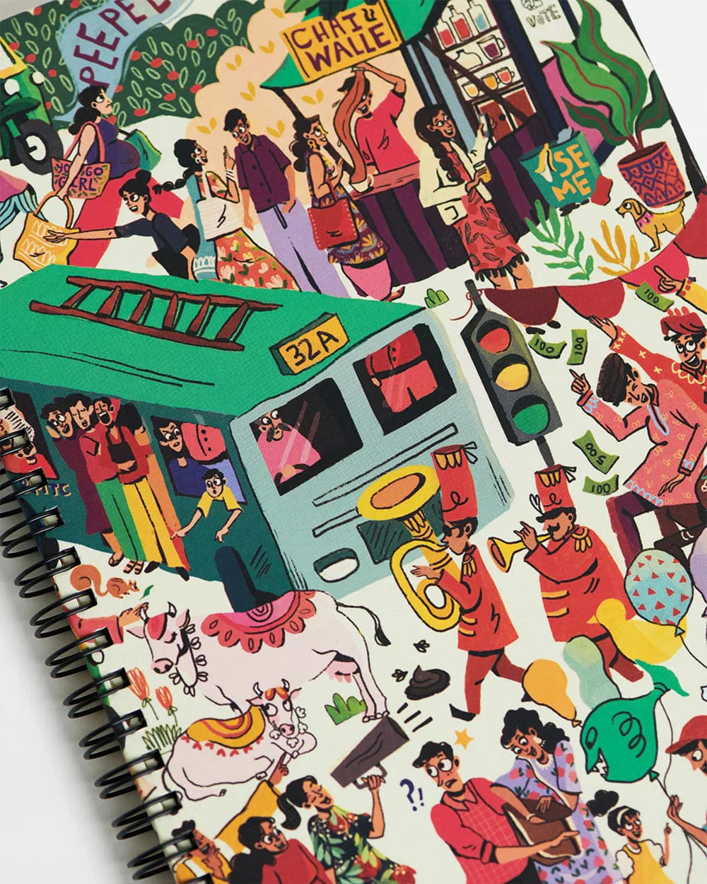 Spiral Notebook - India Series