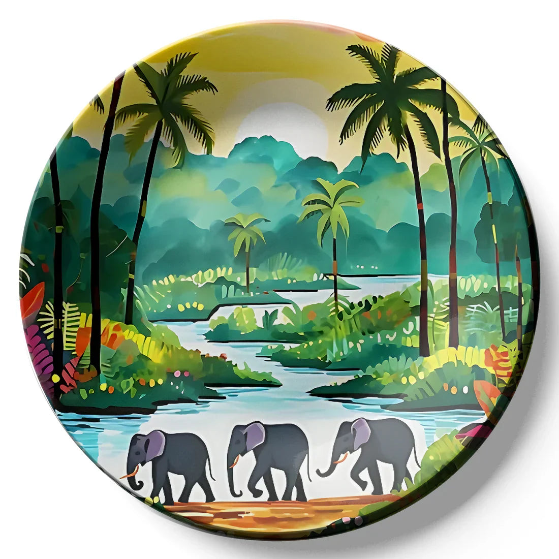 Ceramic Wall Plate Home Décor - India Series