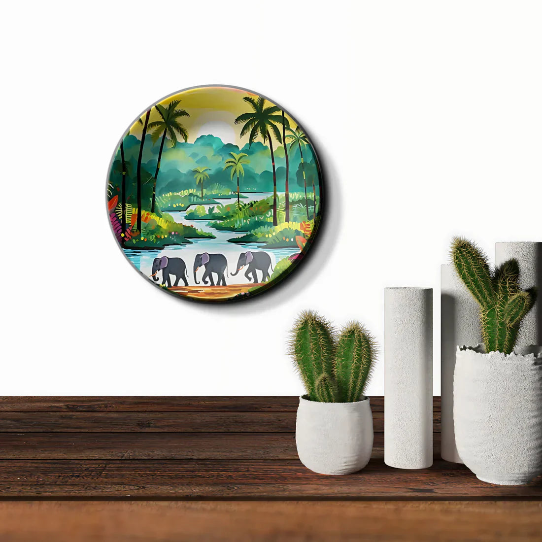 Ceramic Wall Plate Home Décor - India Series